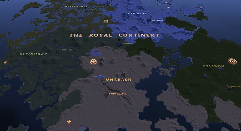 Continente Real Albion Online